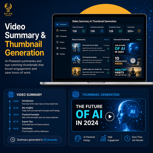 Video Summary & Thumbnail Generation